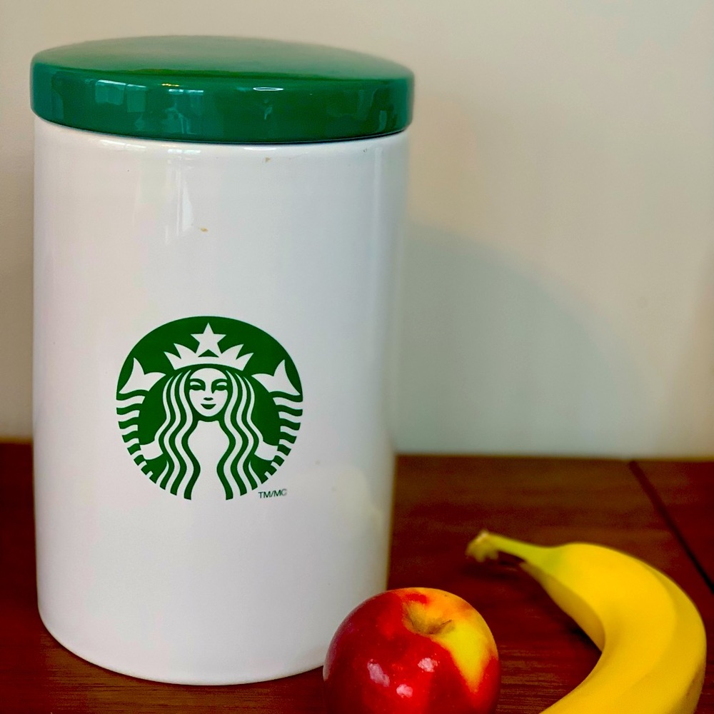 2012 Starbucks Ceramic Coffee jar (New Logo)